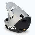 Kask rowerowy POC Coron Air MIPS argentite silver/uranium black matt 4
