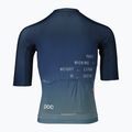 Koszulka rowerowa męska POC Pristine Print gradient turmaline navy 6