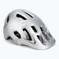 Kask rowerowy POC Tectal argentite silver matt