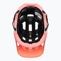 Kask rowerowy POC Kortal Race MIPS ammolite coral/uranium black matt 2