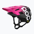 Kask rowerowy POC Kortal Race MIPS fluorescent pink/uranium black matt 8