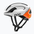 Kask rowerowy POC Omne Beacon MIPS fluorescent orange avip/hydrogen white 3