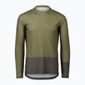 Longsleeve rowerowy męski POC MTB Pure epidote green/sylvanite grey 5