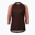 Koszulka rowerowa damska POC MTB Pure 3/4 W axinite brown/rock salt 7