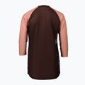 Koszulka rowerowa damska POC MTB Pure 3/4 W axinite brown/rock salt 8