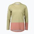 Longsleeve rowerowy damski POC MTB Pure W prehnite green/rock salt 4