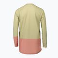 Longsleeve rowerowy damski POC MTB Pure W prehnite green/rock salt 5