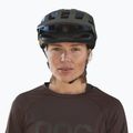 Kask rowerowy POC Kortal uranium black/opal blue metallic/matt 8