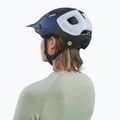 Kask rowerowy POC Axion Race MIPS uranium black matt/hydrogen white 9
