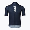 Koszulka rowerowa męska POC Essential Road Logo turmaline navy 6