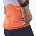 Koszulka rowerowa męska POC Essential Road Logo granite grey/zink orange 5