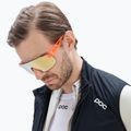 Okulary przeciwsłoneczne POC Elicit fluorescent orange translucent/clarity road gold 5