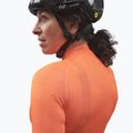 Koszulka rowerowa damska POC Essential Road W zink orange 3