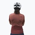 Koszulka rowerowa damska POC Essential Road Logo W himalayan salt/garnet red 2