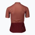 Koszulka rowerowa damska POC Essential Road Logo W himalayan salt/garnet red 6