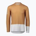 Longsleeve rowerowy męski POC MTB Pure aragonite brown/hydrogen white 5