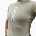 Koszulka rowerowa damska POC Essential Road Logo W prehnite green/epidote green 3