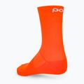 Skarpety POC Fluo Mid fluorescent orange 2