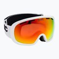 Gogle narciarskie POC Fovea Mid Clarity hydrogen white/spektris orange