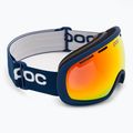 Gogle narciarskie POC Fovea Clarity lead blue/spektris orange