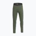 Spodnie termoaktywne męskie Pinewood Abisko Merino Base Layer d.mossgreen