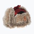 Czapka zimowa Pinewood Classic Checked Fur red / black 3