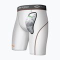 Spodenki do sportów walki męskie Shock Doctor AirCore Cup Compression biały