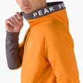 Bluza trekkingowa męska Peak Performance Rider Zip Hood orange flare/motion grey 4