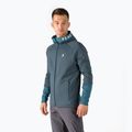 Bluza trekkingowa męska Peak Performance Rider Zip Hood blue steel midnight