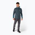 Bluza trekkingowa męska Peak Performance Rider Zip Hood blue steel midnight 2