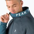 Bluza trekkingowa męska Peak Performance Rider Zip Hood blue steel midnight 4