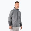 Bluza trekkingowa męska Peak Performance Rider Zip Hood quiet grey/motion grey