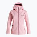 Kurtka softshell damska Peak Performance Explore Hood warm blush
