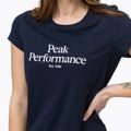 Koszulka trekkingowa damska Peak Performance Original 2022 blue shadow 4