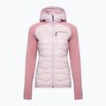 Kurtka hybrydowa damska Peak Performance Helium Down Hybrid Hood cold blush