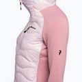 Kurtka hybrydowa damska Peak Performance Helium Down Hybrid Hood cold blush 4