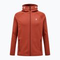 Bluza trekkingowa męska Peak Performance Rider Zip Hood spiced