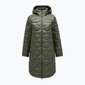 Płaszcz puchowy damski Peak Performance Helium Down Coat pine needle/olive extreme 7