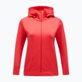Bluza damska Peak Performance Rider Tech Zip Hood brilliant red 4