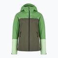 Kurtka przeciwdeszczowa damska Peak Performance Trail Hipe Shell Jacket peppermint/pine needle/vivid