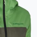 Kurtka przeciwdeszczowa damska Peak Performance Trail Hipe Shell Jacket peppermint/pine needle/vivid 3