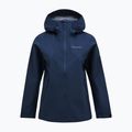 Kurtka przeciwdeszczowa damska Peak Performance Trail Hipe Shell Jacket blue shadow