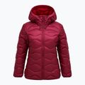 Kurtka puchowa damska Peak Performance Helium Down Hood vertical zenith/tech burgundy 5