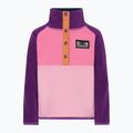 Bluza polarowa dziecięca Didriksons Monte Half Button light heather pink 8
