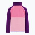 Bluza polarowa dziecięca Didriksons Monte Half Button light heather pink 9