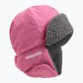 Czapka zimowa dziecięca Didriksons Biggles 7 heather pink