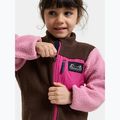 Bluza polarowa dziecięca Didriksons Anten 2 Fz oyster pink 8