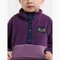 Bluza polarowa dziecięca Didriksons Monte 6 Half Button northen purple 7