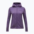 Bluza trekkingowa damska Peak Performance Light Zip Hood montana grape 5