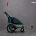 Przyczepka rowerowa Qeridoo Sportrex 2 petrol blue 9